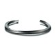 vintage Steel Bracelet - Twisted Men's cuff Bangle