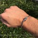 Knot Steel Bracelet - Men's cuff Bangle