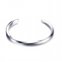 Stainless steel Bracelet - Twisted Men's cuff Bangle