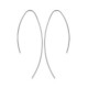 Boucles d'oreilles traversante argent 925, BO longues, pendantes