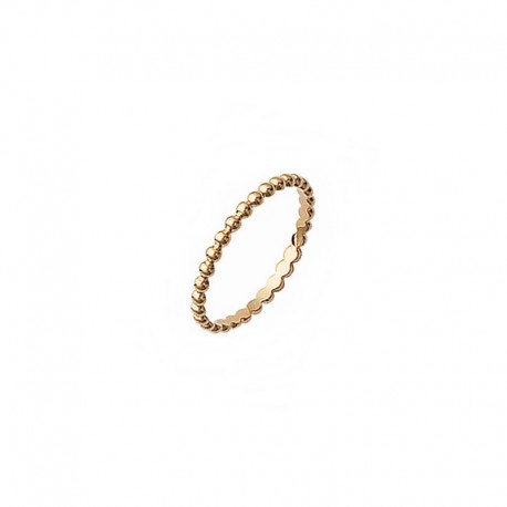 Gold plated ring, stackable ring, fine ring, phalanx ring, ball ring - BAZAR CHIC - Dainty ring, tiny ring