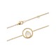Gold-plated bamboo stone bracelet with moonstone - BAZAR CHIC - Lithotherapy