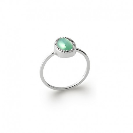 light green ring stone