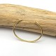 Nail bracelet, luxury bangle gilded with fine 18K gold - Men's jewelry