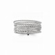 Bague sept anneaux en argent 925 - SOFIA - Bague semainier multi anneaux