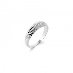 Geometric shape ring in 925 silver - SOFIA