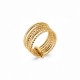 Seven rings ring 18K gold plated - SOFIA - Multi rings, weekly ring