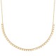 Collier pampilles cœur plaqué or 18K - AMOUR -