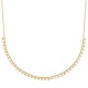 Collier pampilles cœur plaqué or 18K - AMOUR -