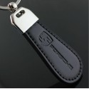 Porsche key chain / Top design (Leatherette with stitching - Boxster Cayman)