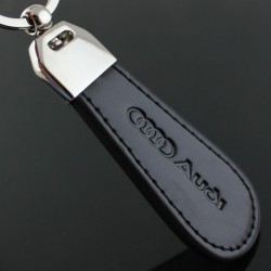 AUDI key chain / Top design (Leatherette with stitching - A1 A3 A4 A5 A6 A8 TT)
