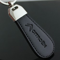 CITROEN key chain / Top design (Leatherette with stitching - DS3 DS4 DS5 Picasso)