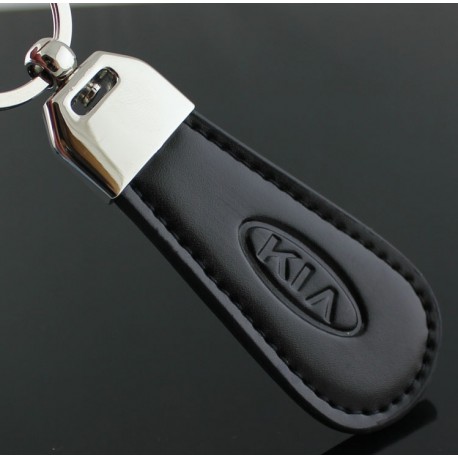 Porte-clés,Style de voiture 3D métal + cuir emblème voiture porte clés  porte clés Logo pour KIA K2 K3 K5 k9 Ceed - Type KIA-7 - Cdiscount  Bagagerie - Maroquinerie