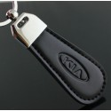 KIA key chain / Top design (Leatherette with stitching - Cee'd Sportage Sorento)
