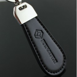 Porte clés RENAULT / Top design (Simili cuir et surpiqûre - Twingo Clio Megane)