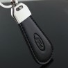 FORD key chain / Top design (Leatherette with stitching - Ka Fiesta Focus C-Max )