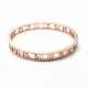 Roman numeral bangle bracelet 7mm