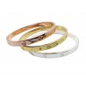 Bracelet bangle "Love Me" silver, gold or pink gold plated