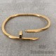 Bracelet "Nail premium version" silver, gold, Pink gold (2 sizes man or woman)