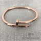 Bracelet "Nail premium version" silver, gold, Pink gold (2 sizes man or woman)